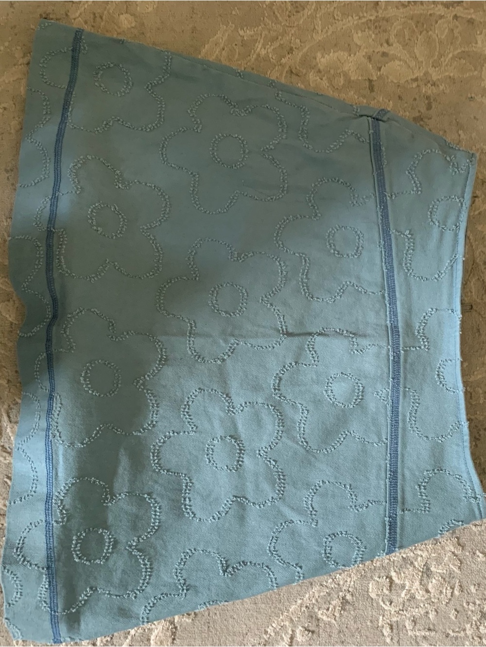 Urban Outfitters Blue Textured Knit skirt